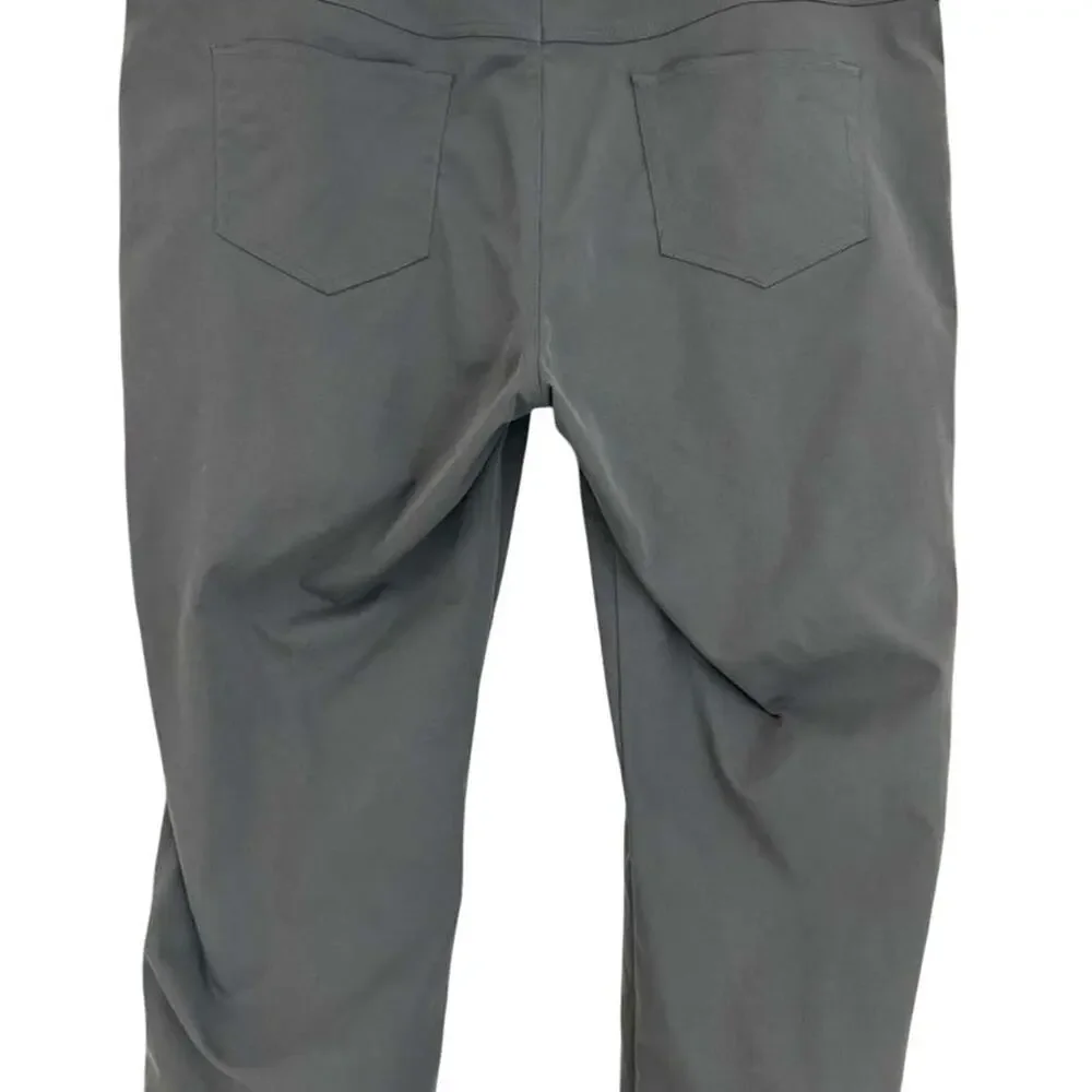 Peter Millar Mens Solid Grau eb66 Classic Fit 2 Way Stretch Pants Casual 42x30